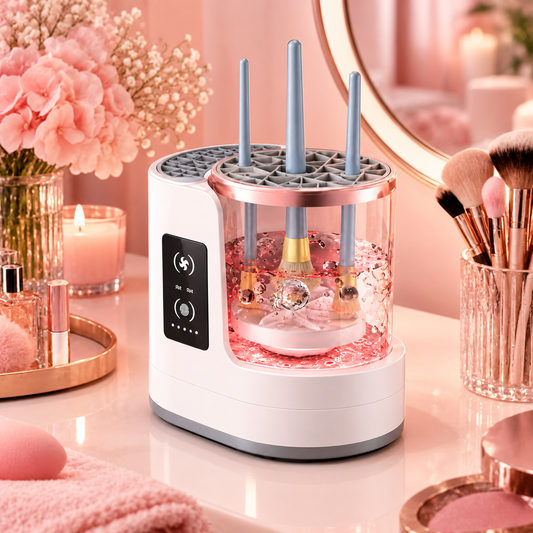 BrushSpin™ – Elektryczna Myjka Pędzli do Makijażu